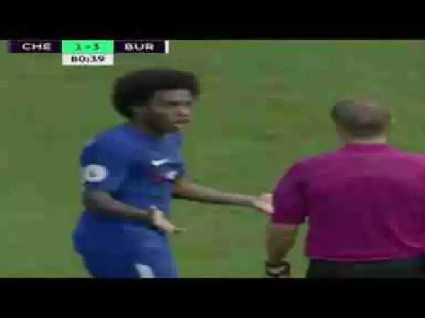 Video: Chelsea 2 – 3 Burnley [Premier League] Highlights 2017/18